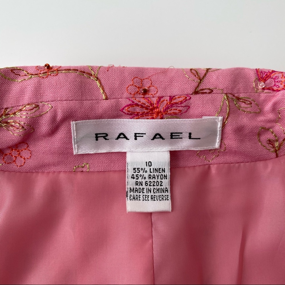 (Size 10) Rafaella Embroidered Linen - Picture 5 of 13